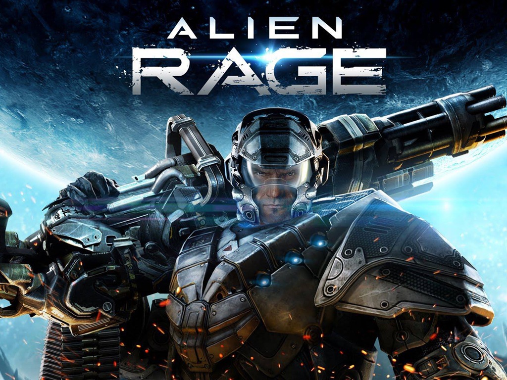 Alien Rage 2013 jeu fonds d'écran HD #1 - 1024x768