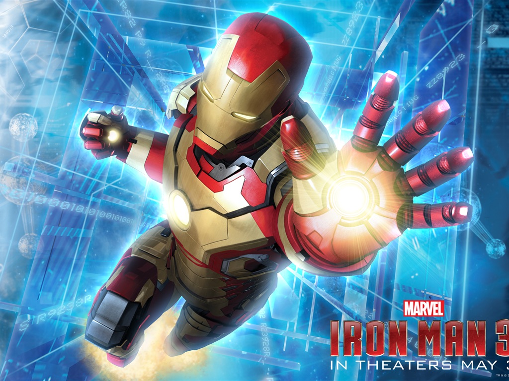 2013 Iron Man 3 newest HD wallpapers #9 - 1024x768