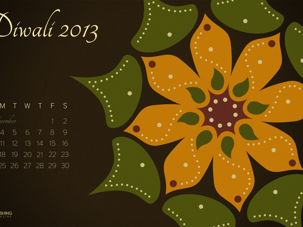 11 2013 Calendar fondo de pantalla (2) #5 - 1024x768