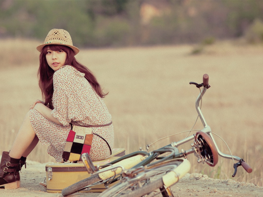 JUNIEL Korea beautiful girl HD wallpaper #10 - 1024x768