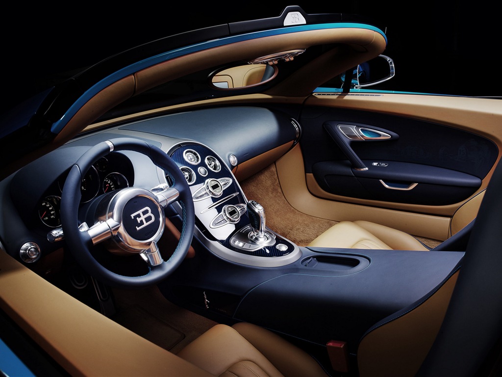 2013 Bugatti Veyron 16.4 Grand Sport Vitesse supercar fondos de pantalla de alta definición #7 - 1024x768