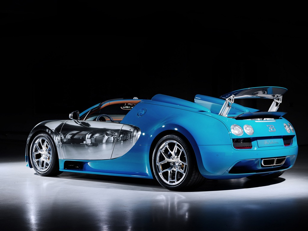 2013 Bugatti Veyron 16.4 Grand Sport Vitesse суперкар HD обои #9 - 1024x768