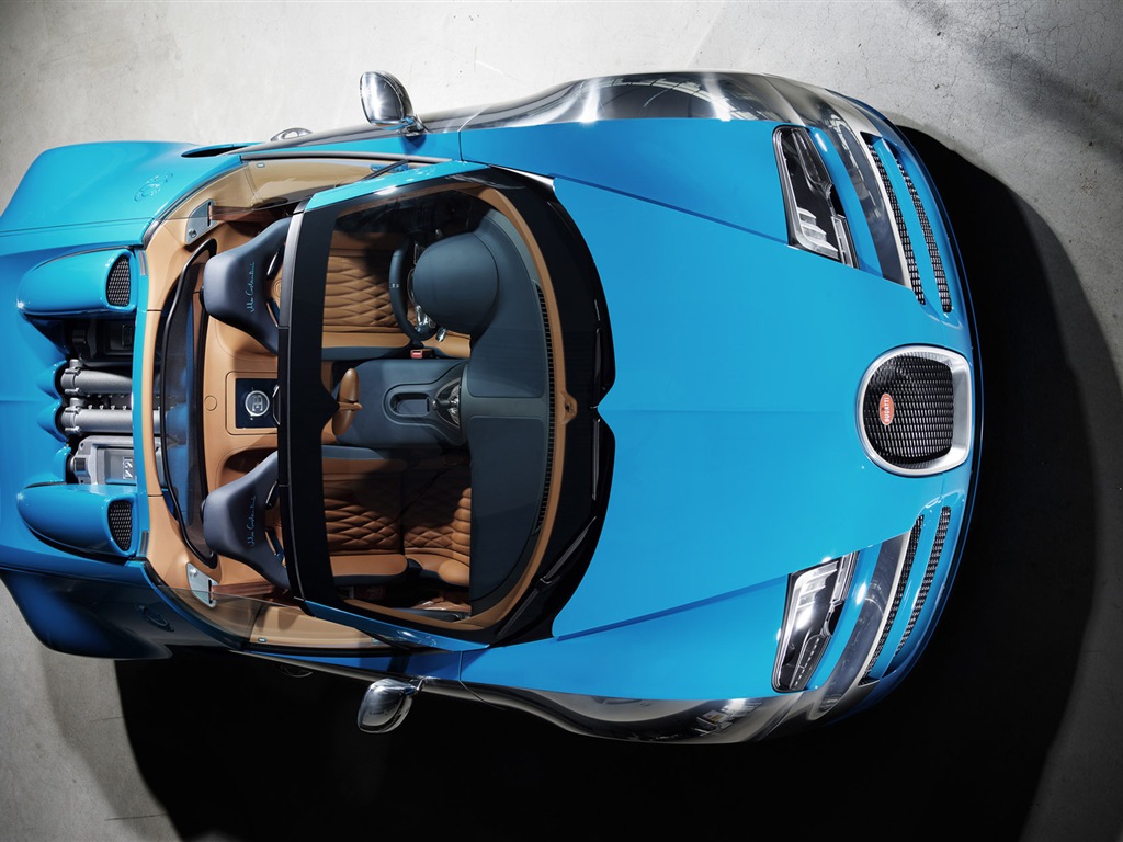 2013 Bugatti Veyron 16.4 Grand Sport Vitesse суперкар HD обои #11 - 1024x768