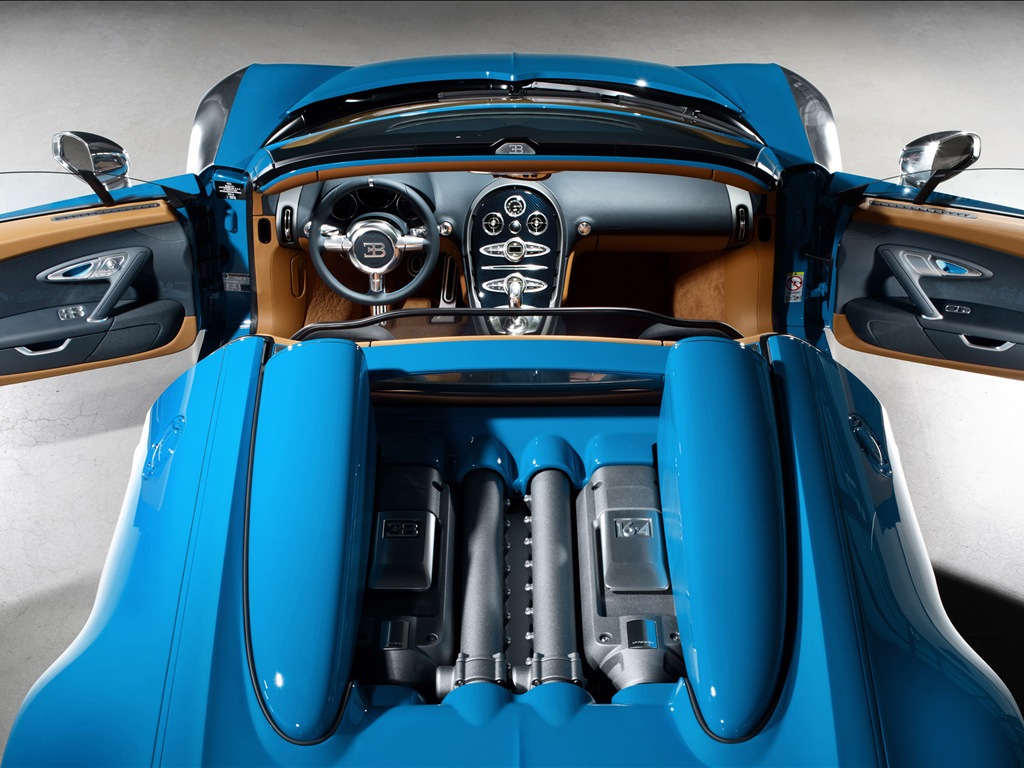 2013 Bugatti Veyron 16.4 Grand Sport Vitesse суперкар HD обои #13 - 1024x768