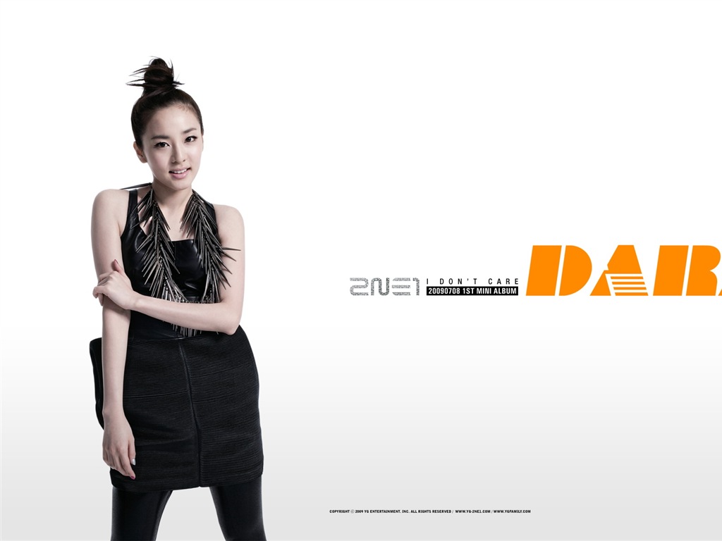 한국 음악 소녀 그룹 2NE1의 HD 배경 화면 #8 - 1024x768