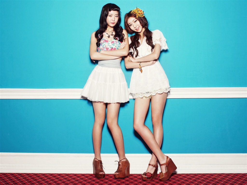 DalShabet Korean music krásné dívky HD Tapety na plochu #2 - 1024x768