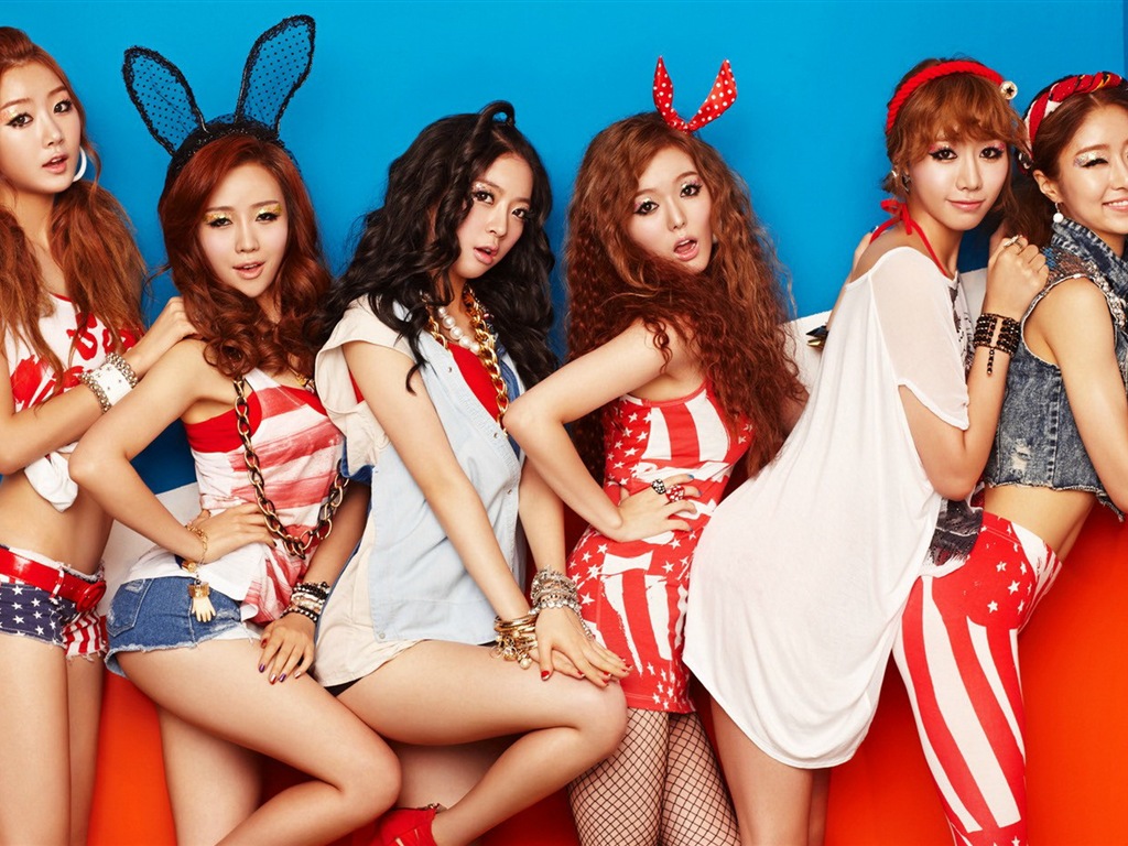 DalShabet Korean music krásné dívky HD Tapety na plochu #20 - 1024x768