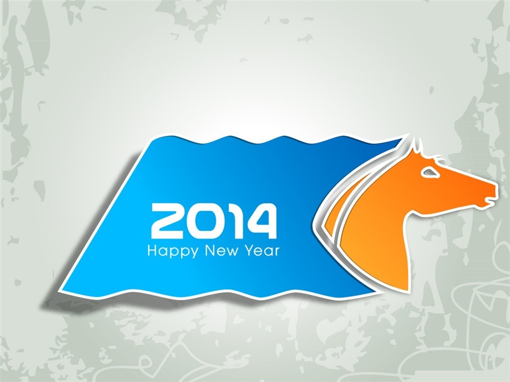 2014 New Year Theme HD Fonds d'écran (1) #10 - 1024x768