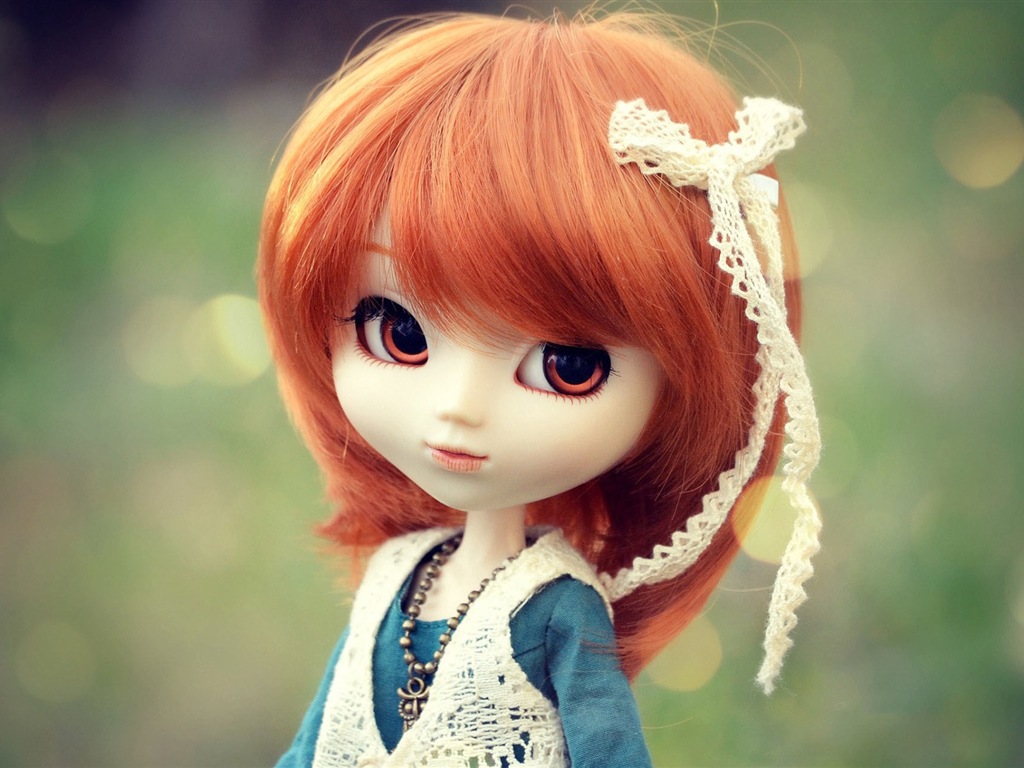 아름다운 슈퍼 Dollfie 장난감 소녀의 HD 배경 화면 #11 - 1024x768