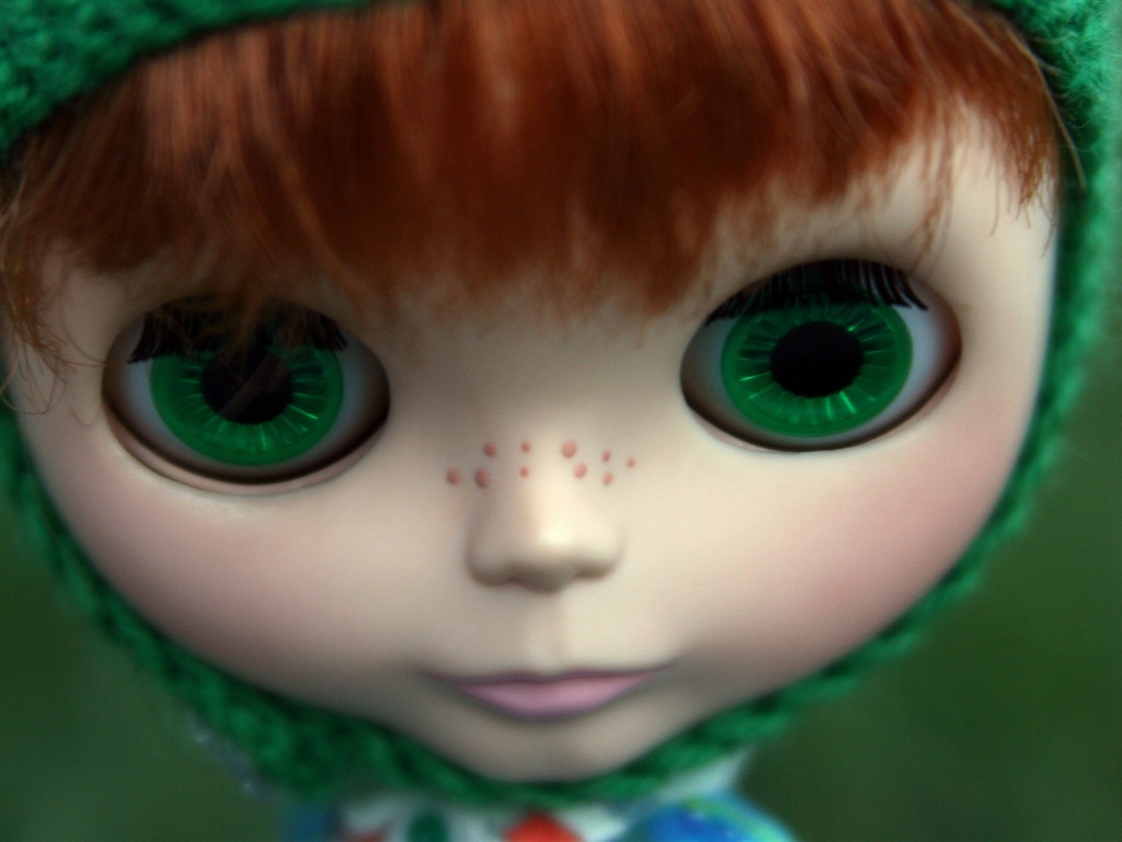 아름다운 슈퍼 Dollfie 장난감 소녀의 HD 배경 화면 #12 - 1024x768