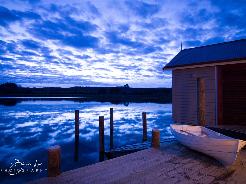 뉴질랜드 북섬의 아름다운 풍경, 윈도우 8 테마 배경 화면 #1 - 1024x768