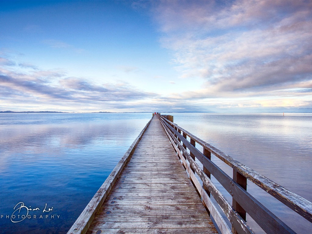新西兰北岛美丽的风景，Windows 8 主题壁纸3 - 1024x768