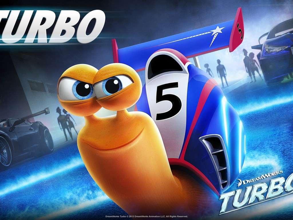Фильм HD обои Turbo 3D #9 - 1024x768