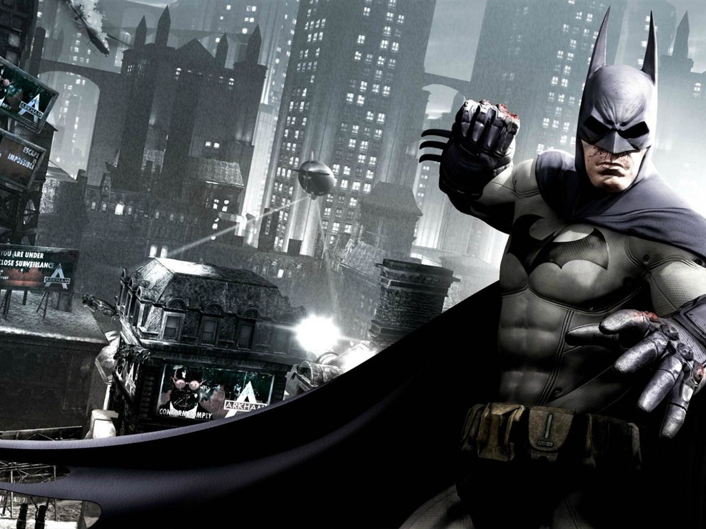 Batman: Arkham Knight 蝙蝠侠阿甘骑士 高清游戏壁纸5 - 1024x768
