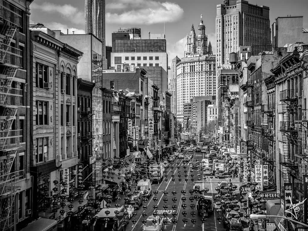 뉴욕의 도시 풍경, 마이크로 소프트 윈도우 8의 HD 배경 화면 #9 - 1024x768