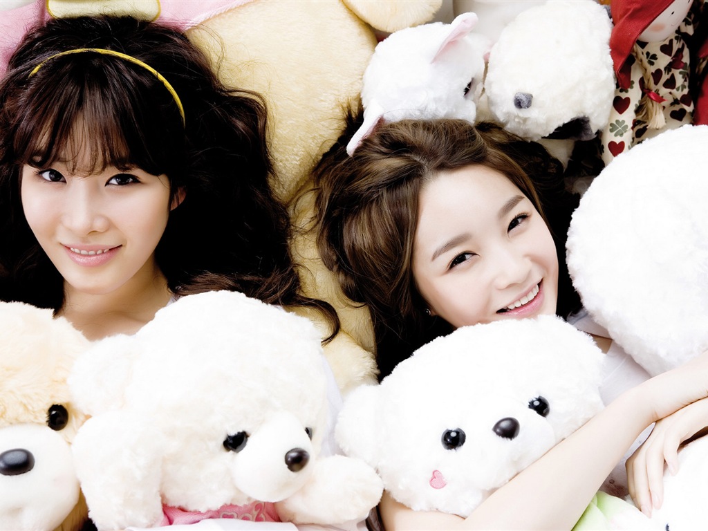 Davichi, корейский группы девушки дуэт, HD обои #1 - 1024x768