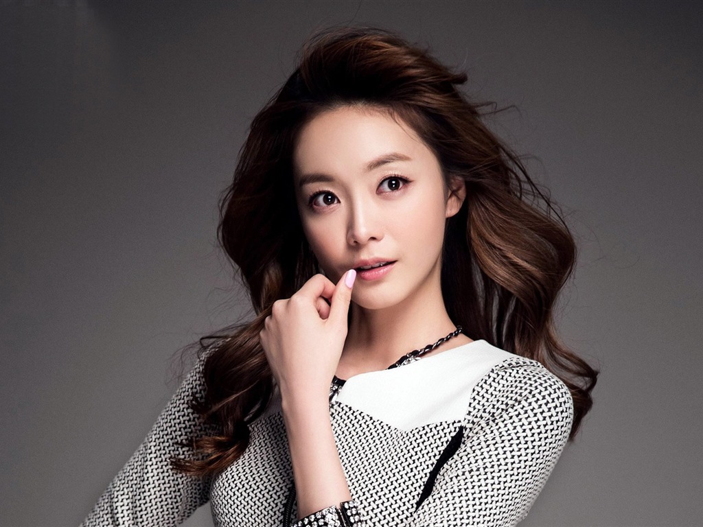 Jeon So-Min, coreano hermosa niña, fondos de pantalla de alta definición #3 - 1024x768