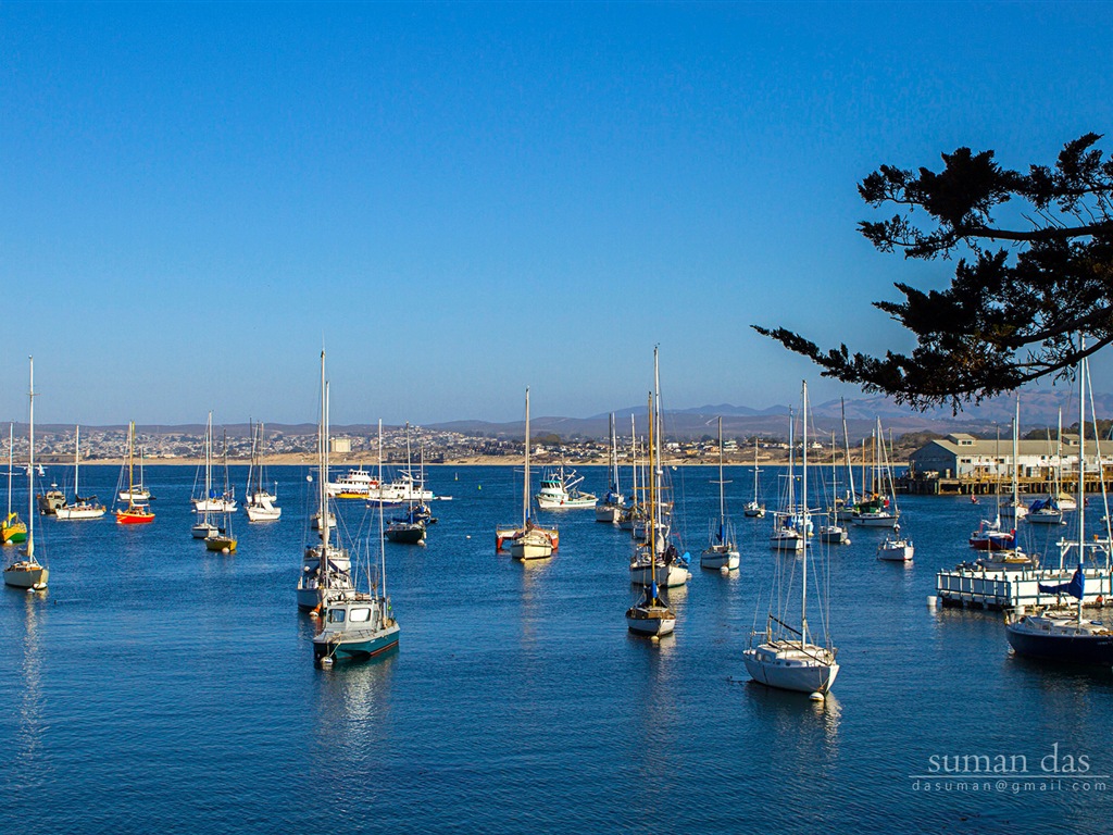 Californie paysages côtiers, Windows 8 fonds d'écran thématiques #5 - 1024x768