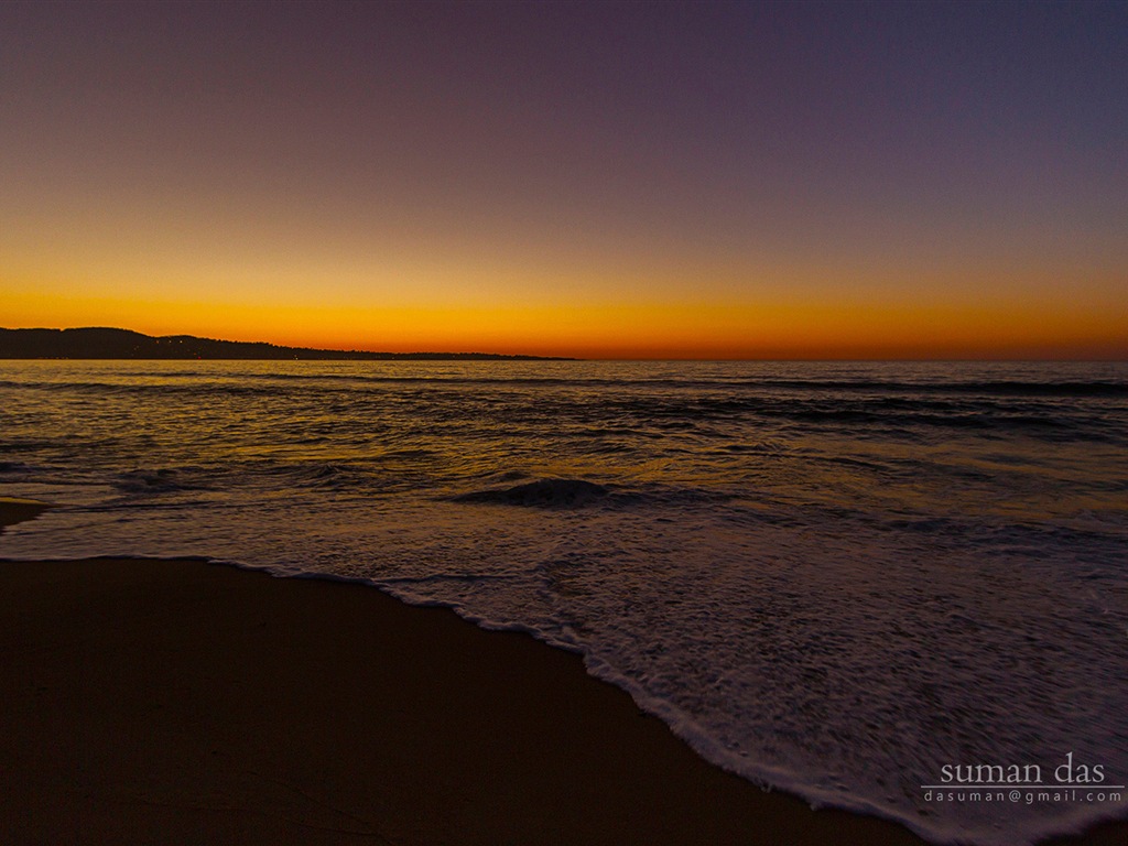 캘리포니아 해안 풍경, 윈도우 8 테마 배경 화면 #8 - 1024x768