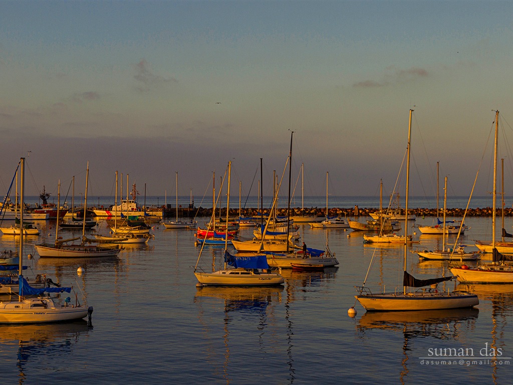 캘리포니아 해안 풍경, 윈도우 8 테마 배경 화면 #11 - 1024x768