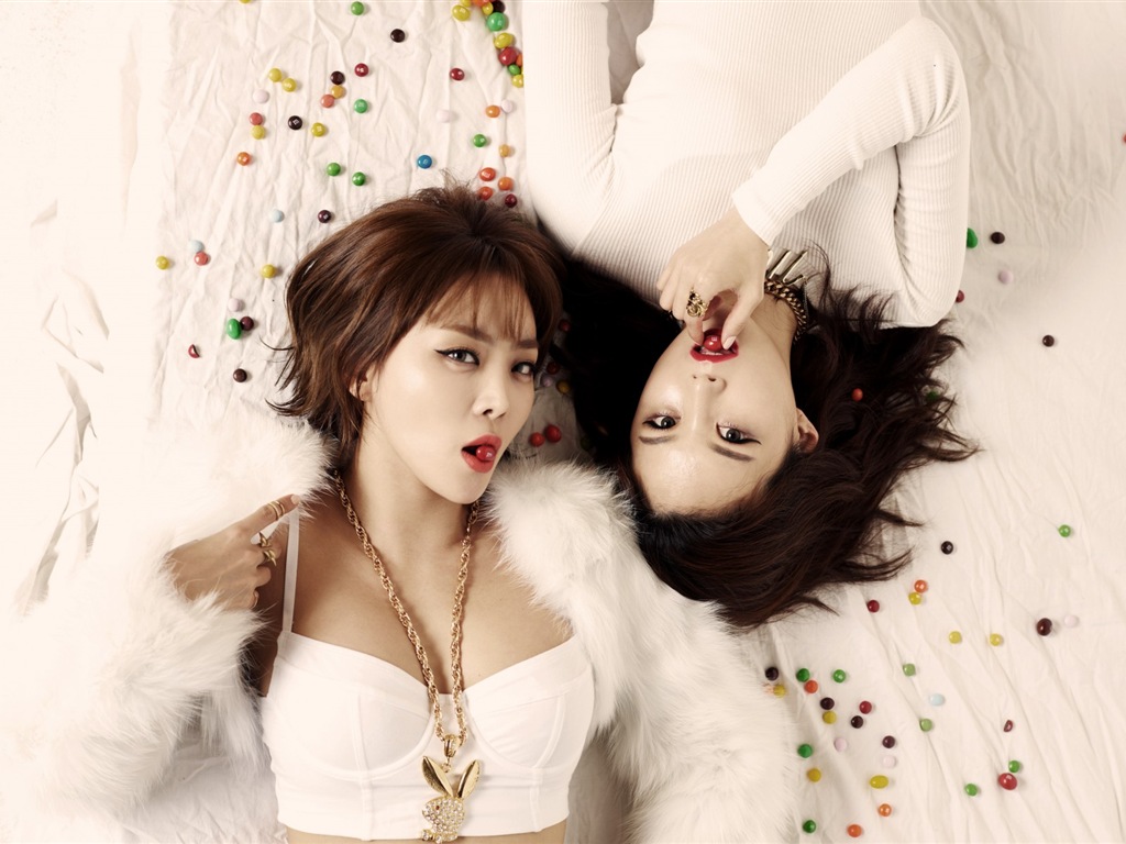 Groupe de musique de fille coréenne, Brown Eyed Girls fonds d'écran HD #7 - 1024x768