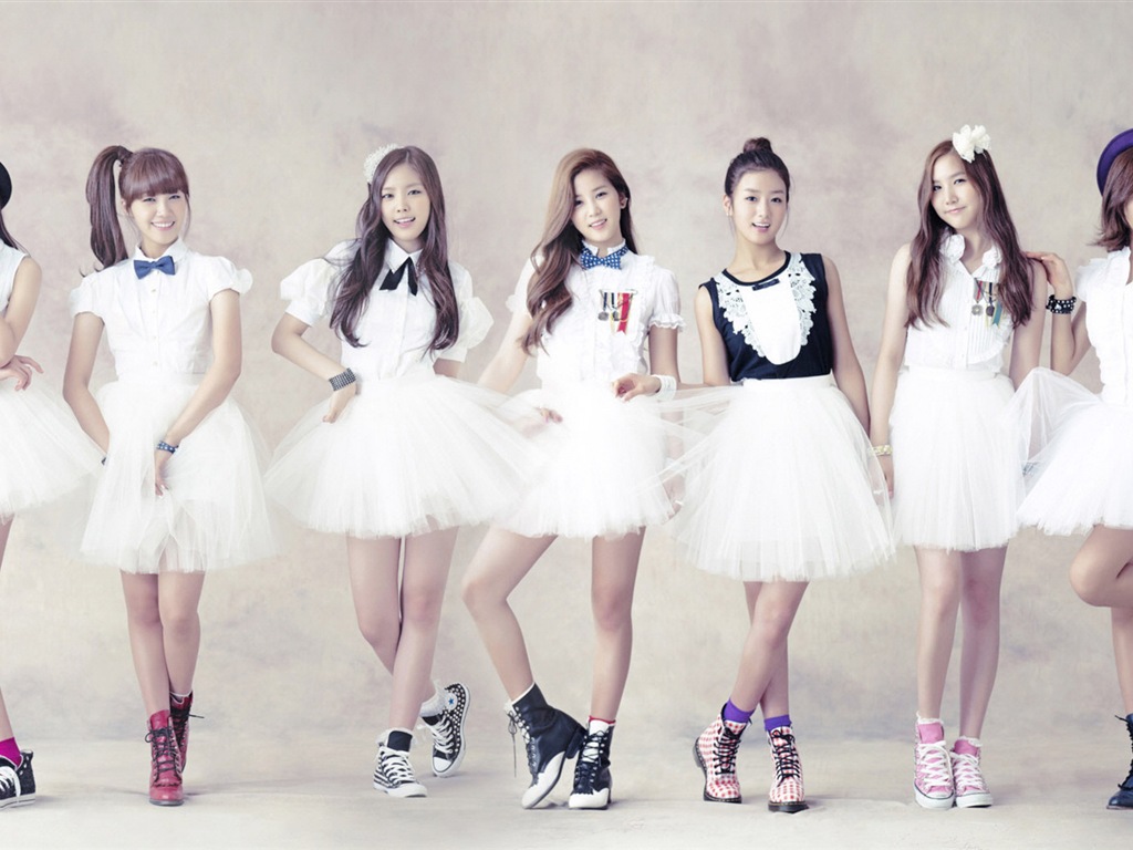 Koreanische Musik Girl-Group, ein rosa HD Wallpaper #4 - 1024x768