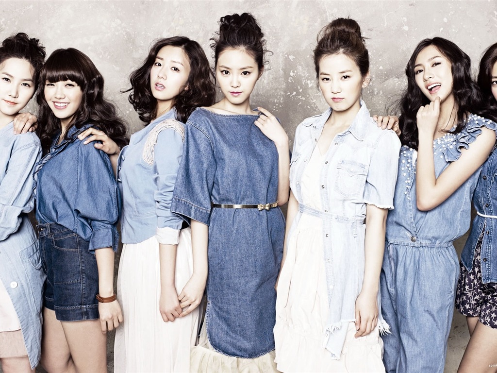 Koreanische Musik Girl-Group, ein rosa HD Wallpaper #14 - 1024x768