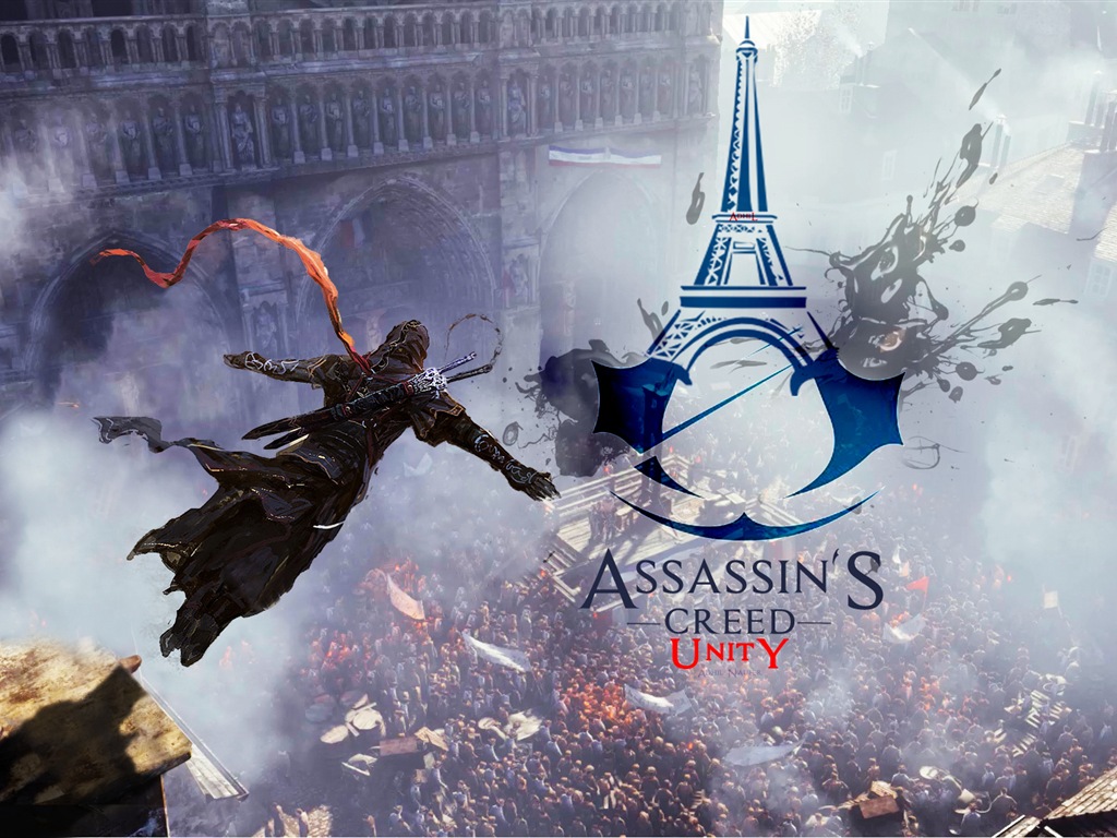 2014 Assassin 's Creed: Unité Fonds d'écran HD #6 - 1024x768