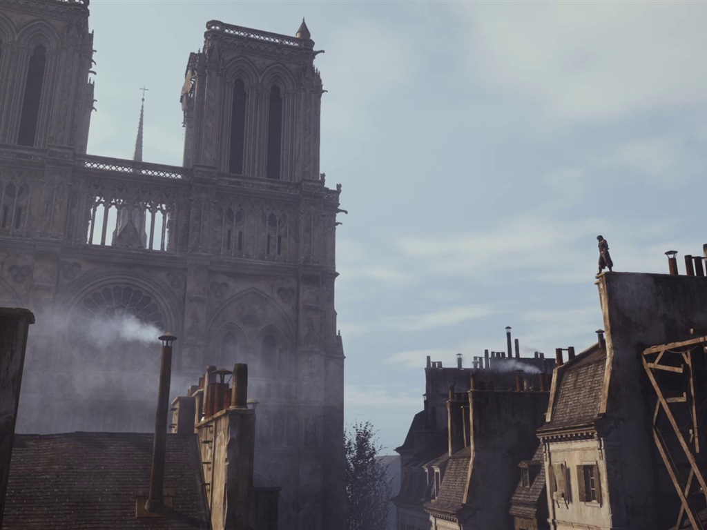 2014 Assassin 's Creed: Unité Fonds d'écran HD #13 - 1024x768