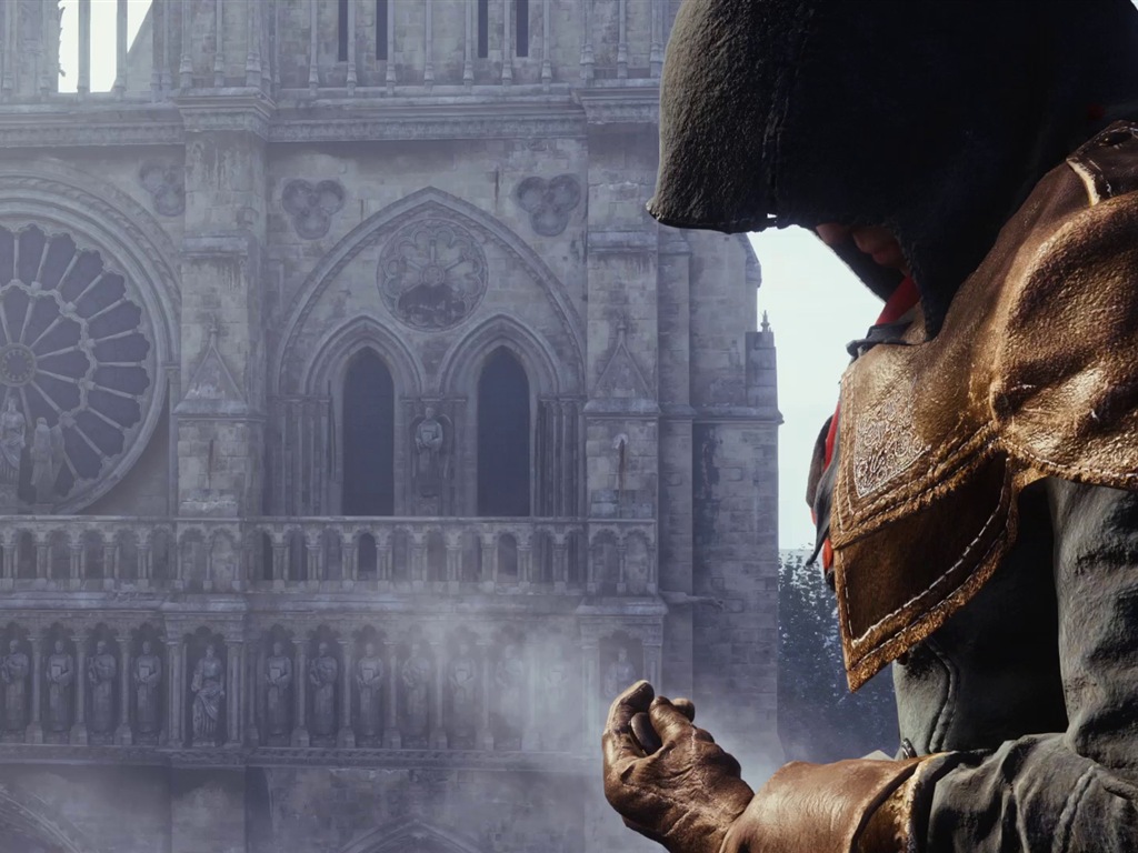 2014 Assassin's Creed: Unity 刺客信条：大革命 高清壁纸14 - 1024x768