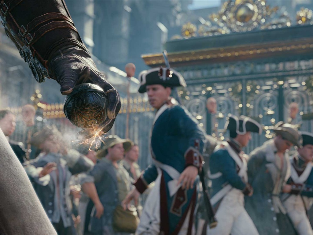 2014 Assassin 's Creed: Unité Fonds d'écran HD #20 - 1024x768