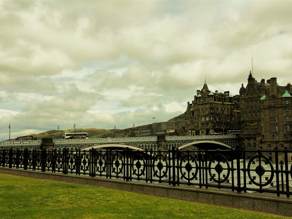 에든버러, 스코틀랜드의 HD 배경 화면의 아름다운 도시 #14 - 1024x768