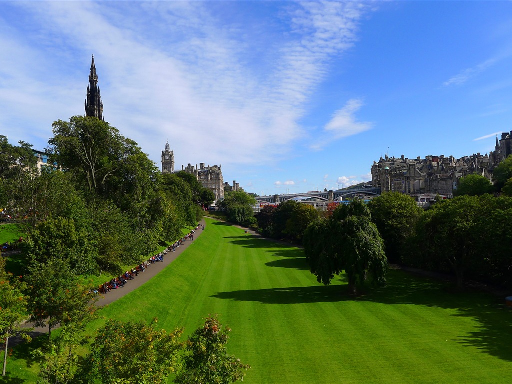 Hermosa ciudad de Edimburgo, Escocia, fondos de pantalla de alta definición #18 - 1024x768