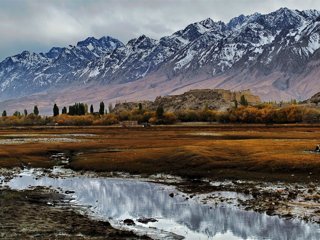 Pamirs beautiful scenery HD wallpapers #4 - 1024x768