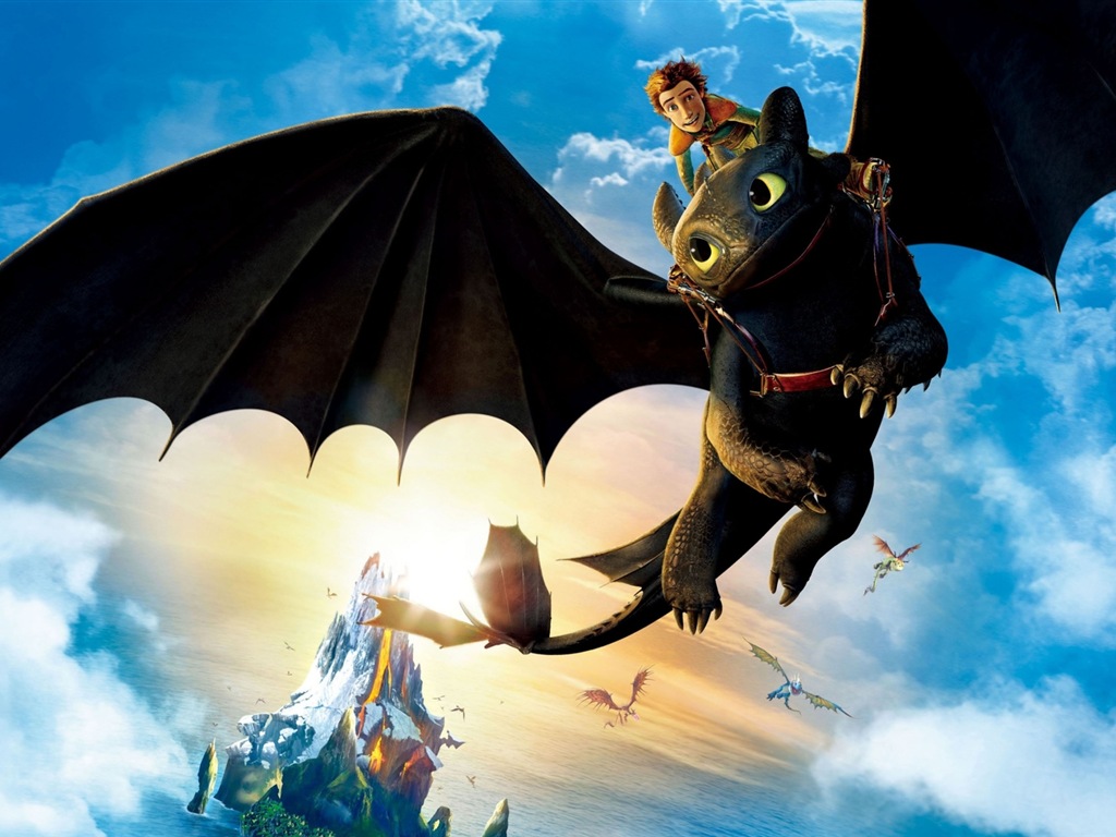 How to Train Your Dragon 2 HD wallpapers #1 - 1024x768
