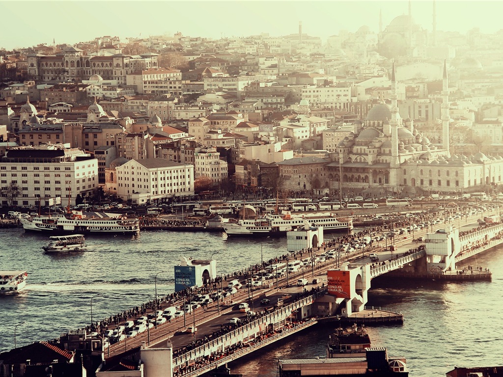 Istanbul, Turquie fonds d'écran HD #12 - 1024x768