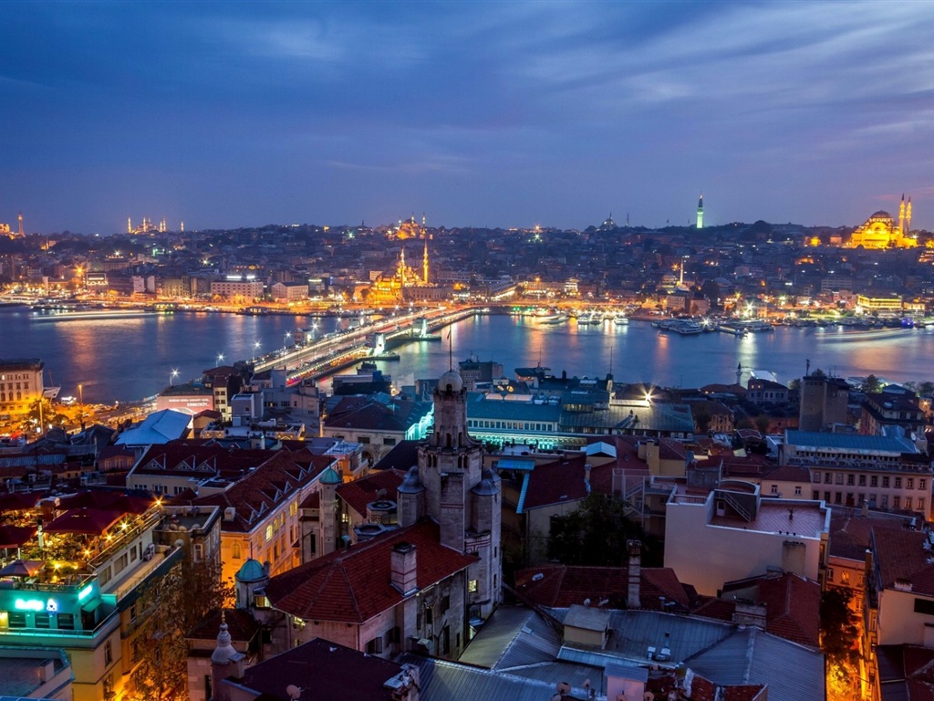 Istanbul, Turquie fonds d'écran HD #16 - 1024x768