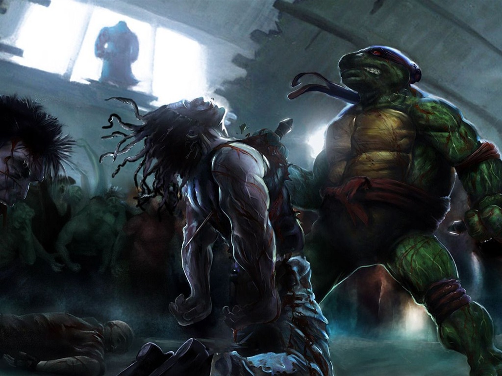 2014 Teenage Mutant Ninja Turtles films HD fonds d'écran #15 - 1024x768