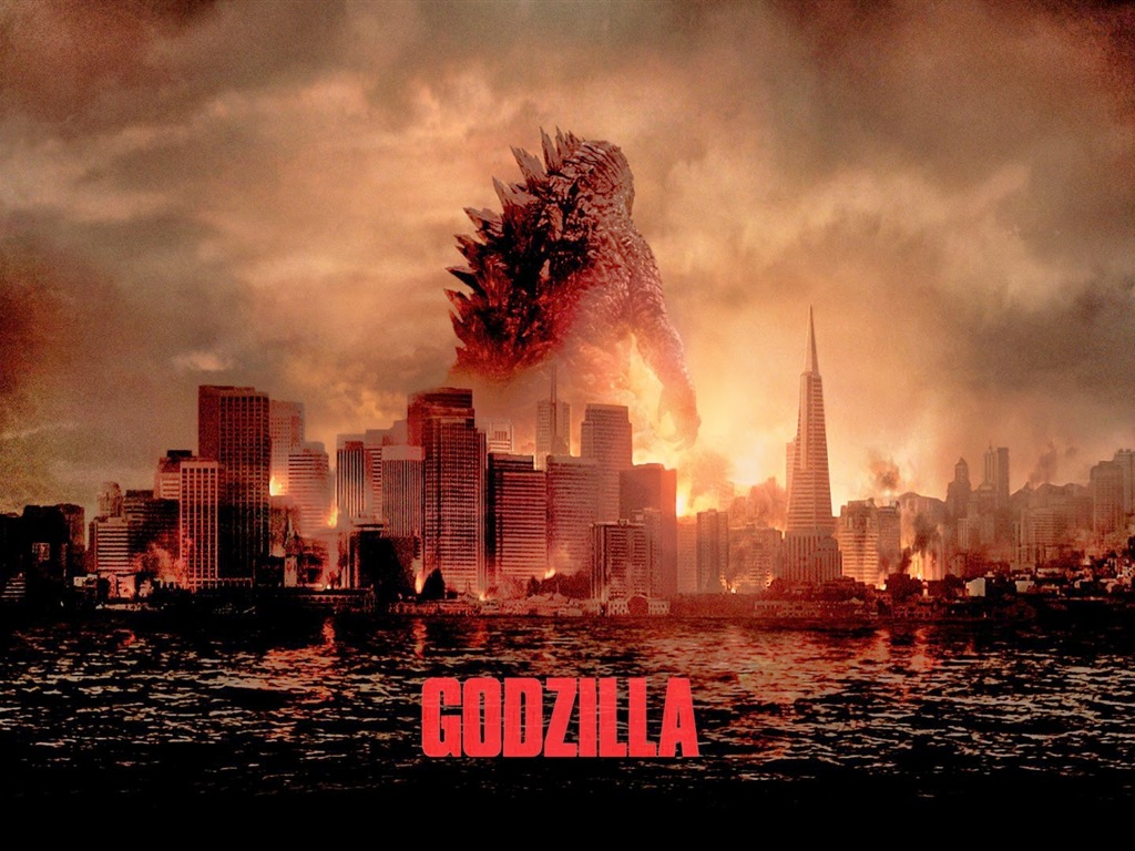 Godzilla 2014 Film HD Wallpaper #2 - 1024x768