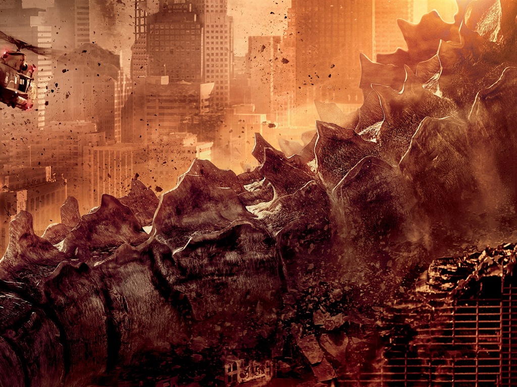 Godzilla 2014 film de fonds d'écran HD #3 - 1024x768