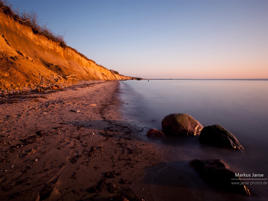 Schöne Küstenlandschaft in Deutschland, Windows 8 Wallpaper HD #1 - 1024x768