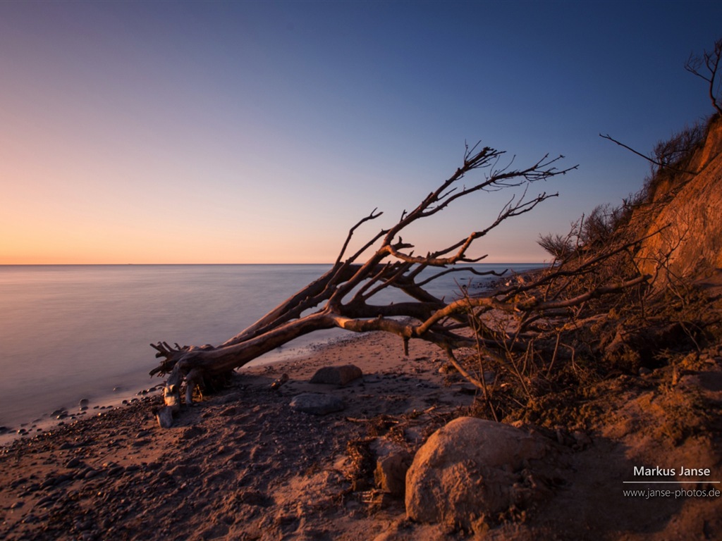 Schöne Küstenlandschaft in Deutschland, Windows 8 Wallpaper HD #6 - 1024x768