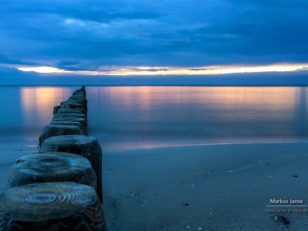 독일의 아름다운 해안 풍경, 윈도우 8의 HD 배경 화면 #10 - 1024x768