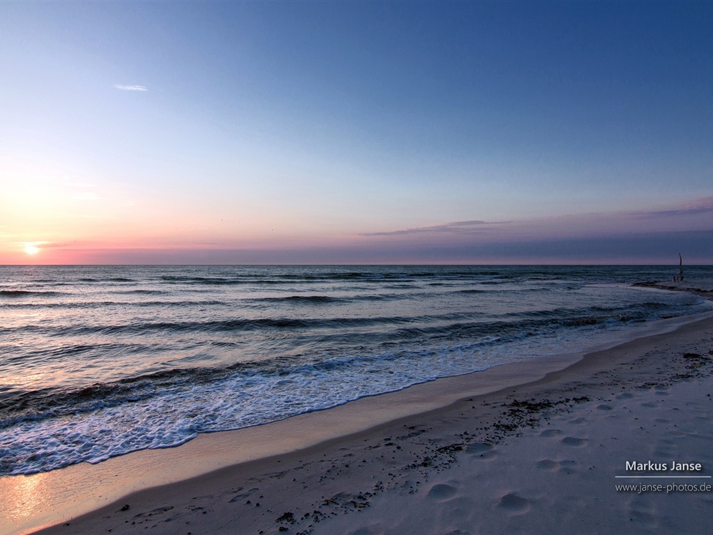 독일의 아름다운 해안 풍경, 윈도우 8의 HD 배경 화면 #14 - 1024x768