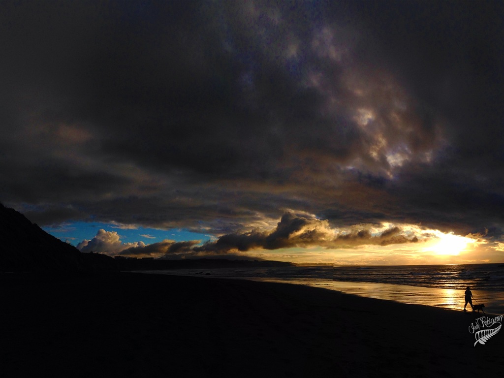 뉴질랜드의 아름다운 풍경, 윈도우 8 테마 배경 화면 #5 - 1024x768