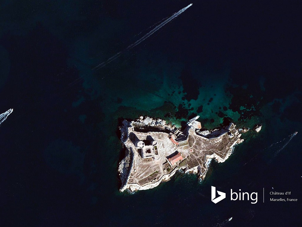Microsoft Bing HD обои: Вид с воздуха на Европе #16 - 1024x768
