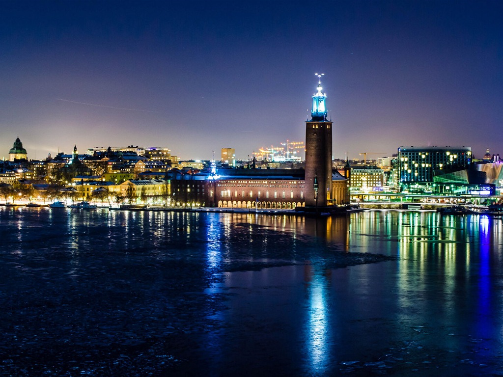 瑞典首都 斯德哥尔摩 城市风景壁纸20 - 1024x768