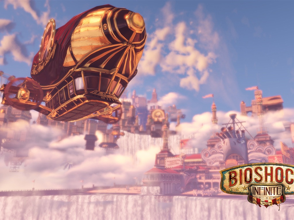 BioShock Infinite 生化奇兵：无限 高清游戏壁纸10 - 1024x768