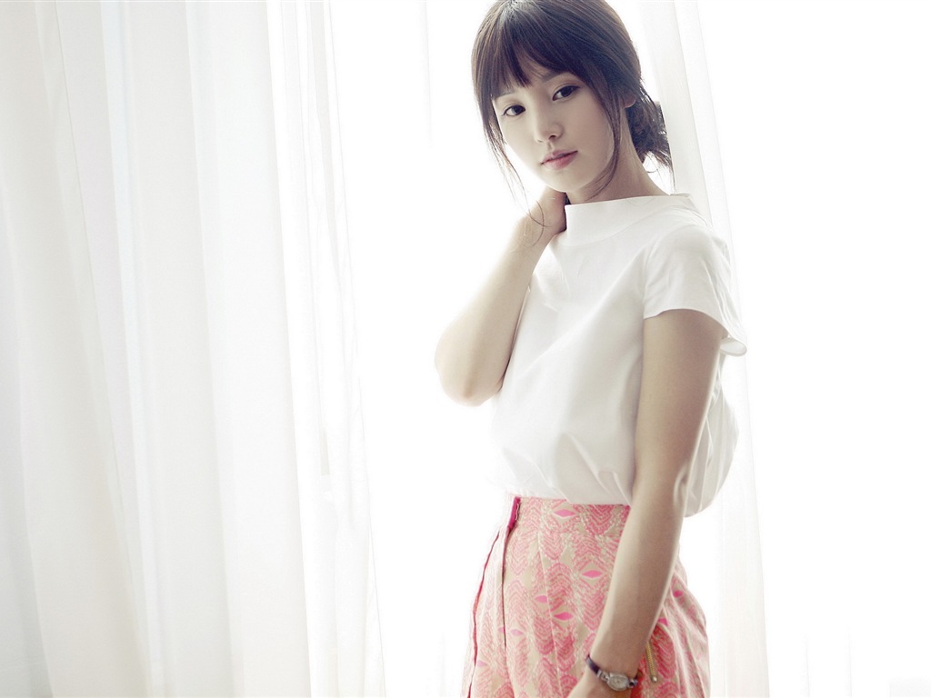 Jižní Korea krásné dívky Nankui Li HD tapety na plochu #9 - 1024x768