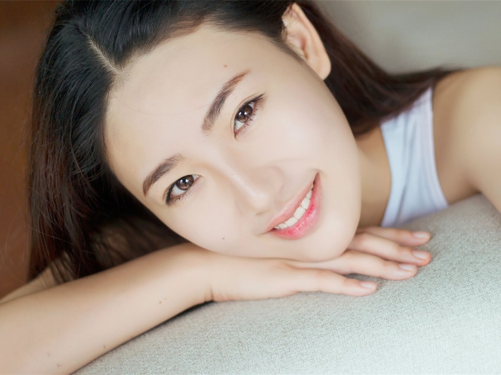 순수하고 사랑스러운 아시아 여자의 HD 배경 화면 #15 - 1024x768